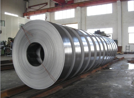 โคลล์เหล็กไร้สแตนเลสม้วนร้อน / โคลด์ม้วนเย็น ASTM AISI 304 201 เกรดสําหรับอุตสาหกรรม