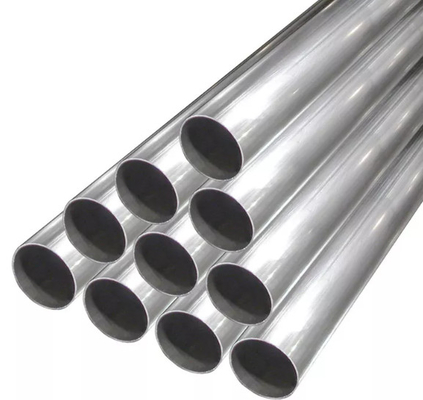 SS AISI JIS ASTM 201 302 304 เกรดท่อเหล็กไร้สแตนเลสไร้รอย ความยาว 5.8m 6m สําหรับอุตสาหกรรม