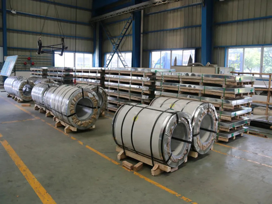 สายโค้ลเหล็กไร้สแตนเลส ASTM 304 321H 347 เกรดม้วนเย็น 1 มม 1.2 มม ความหนา 1000 มม 1219 มม ความกว้าง BA/2B พื้นผิว